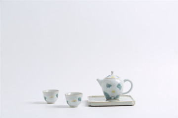 hand painting tea set Kong Fu tea