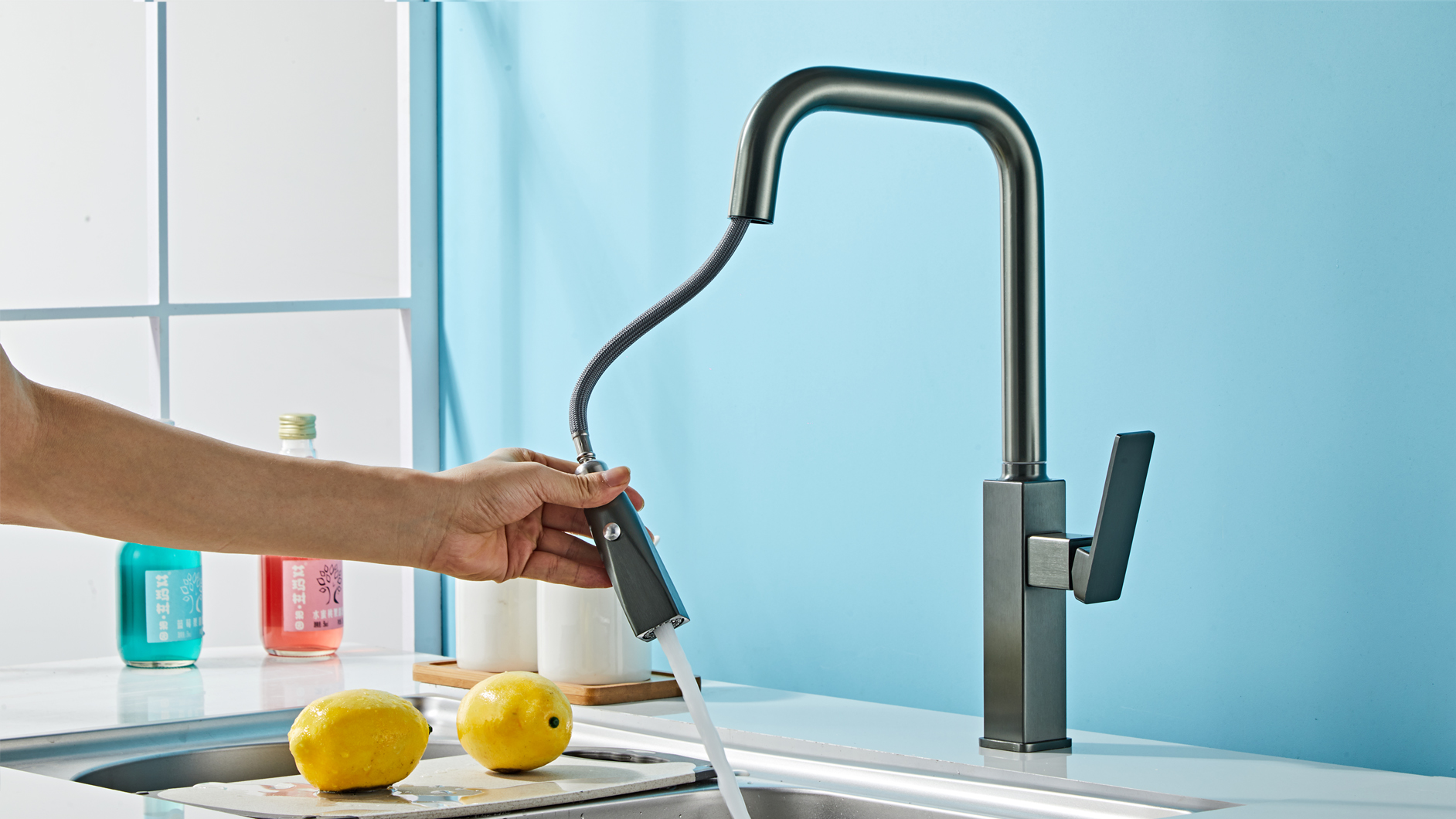 pull out the 9008 kitchen tap