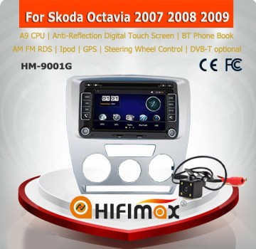 HIFIMAX A9 skoda octavia car radio navigation skoda octavia car dvd gps navigation system skoda octavia 2 din dvd 2007 2008 2009