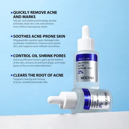 Custom Salicylic Acid Serum: Acne Face Hydra Serum for Shrink Pores and Acne Removal