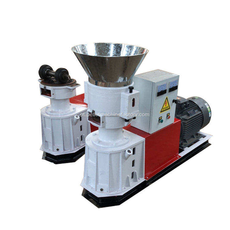 Máquina de prensa de pellets de pellets de biomassa