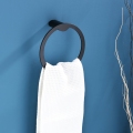 Kaka Towel Holder Matte Black