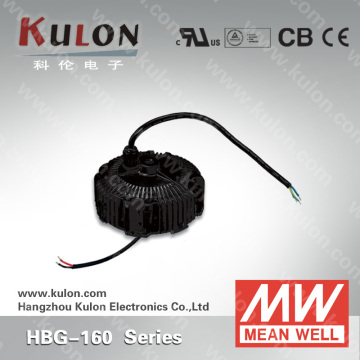 160w 24v MeanWell HBG waterproof 3 in 1 dimming function led driver