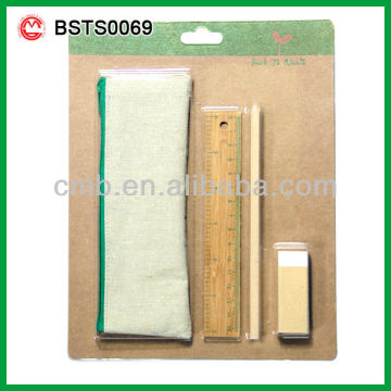 Eco Back to School Pencil Case Set