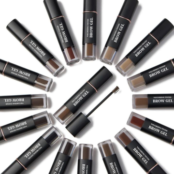 Großhandel Vegan Brow Fix Gel - Unbekamter, Mehrfarben, schnelles Trocknen, leichtes, volumisierendes getöntes Gel für Brauen