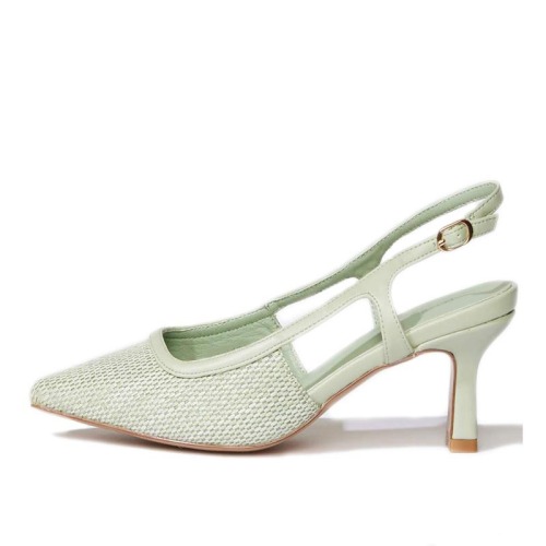 Elegant Pointed Toe High Heel Mules for Women