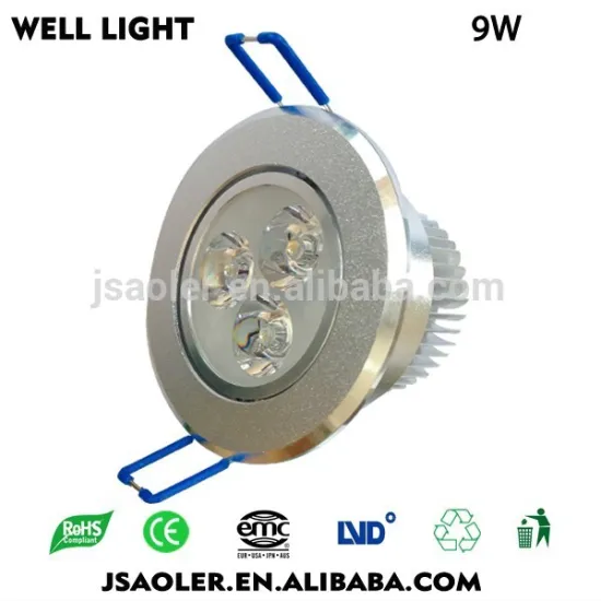 3*3w led recessed ceiling led house lights led kitchen ceiling lights