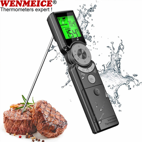 Smart Instant Read Meat Thermometer Digital med timer