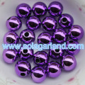 8-20 MM acryl ronde metallic afgewerkte bubblegum kralen