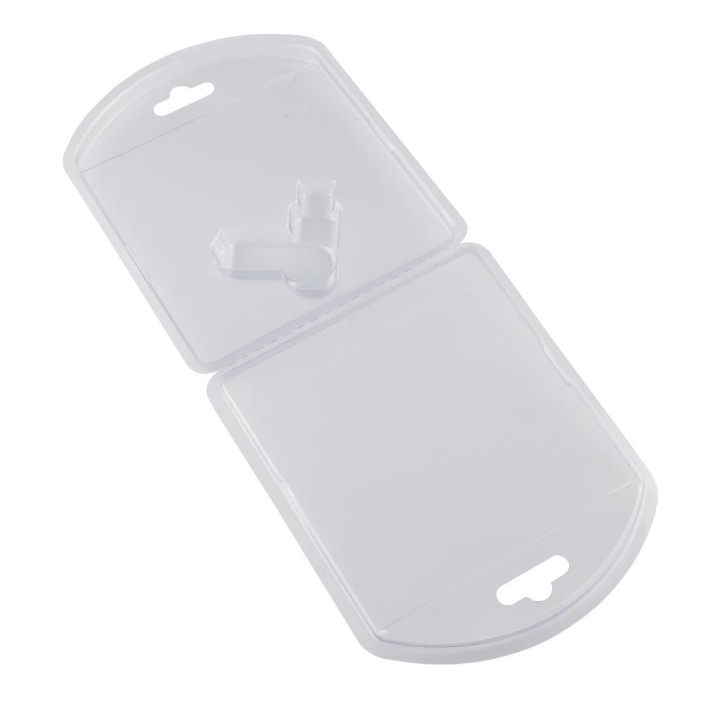 Transparent plastic container PET clamshell pack