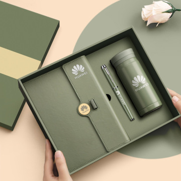 Set regalo Executive di Luxury Vacuum e Notebook con scatola