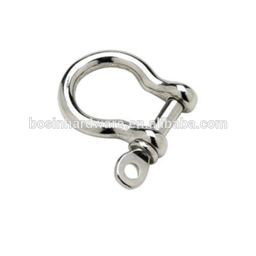 Moda de alta calidad de metal de acero inoxidable Paracord pulsera Shackle