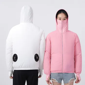 High Quality Bright Color Workerman Wear with Cooling Fan Jacket for Summer