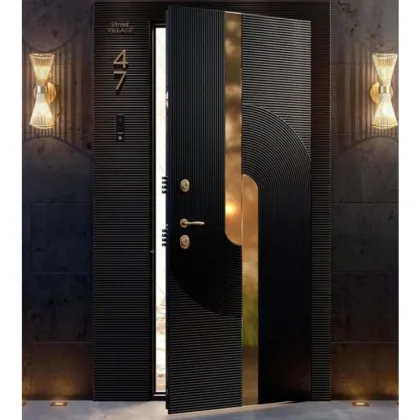luxury aluminium entrance exterior door house front door