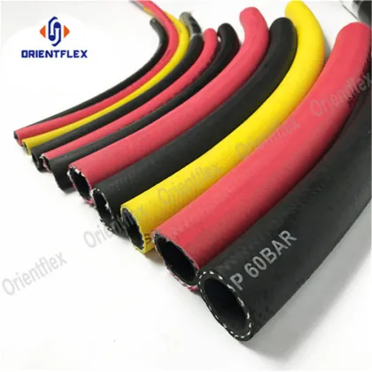 Smooth oil resistan red air line compressor hose