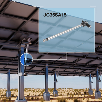 Jiecang JC35SA15 Attuatore elettrico solare intelligente per attrezzatura per alimentazione termica fotovoltaica