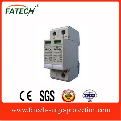 China Manufacturer Solar DIN Rail DC Lightning Surge Protection Device for off-Grid PV System