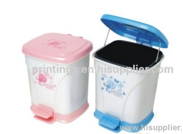 Hot Stamping Foil For Household Plastic Garbage Can 