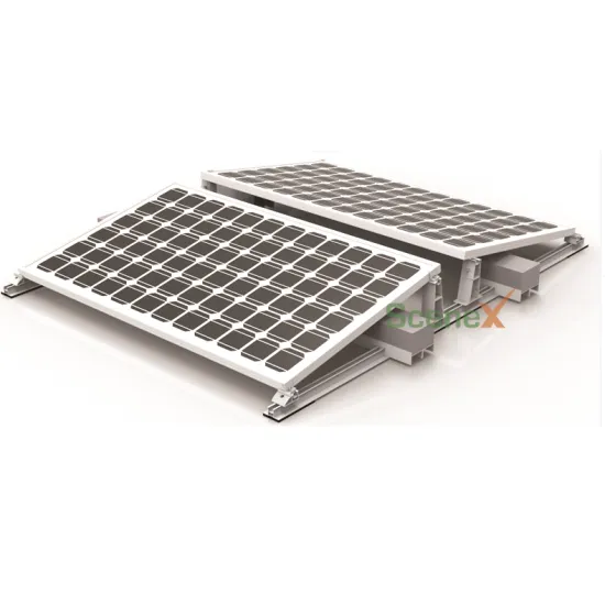 East-West Solar Ballasted Mounting Systems for Flat Roof Installations