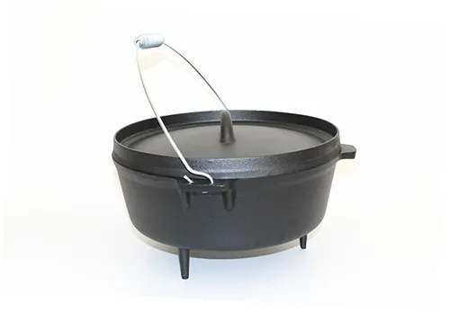 9 QT. Cast-Iron Camp Dutch Oven
