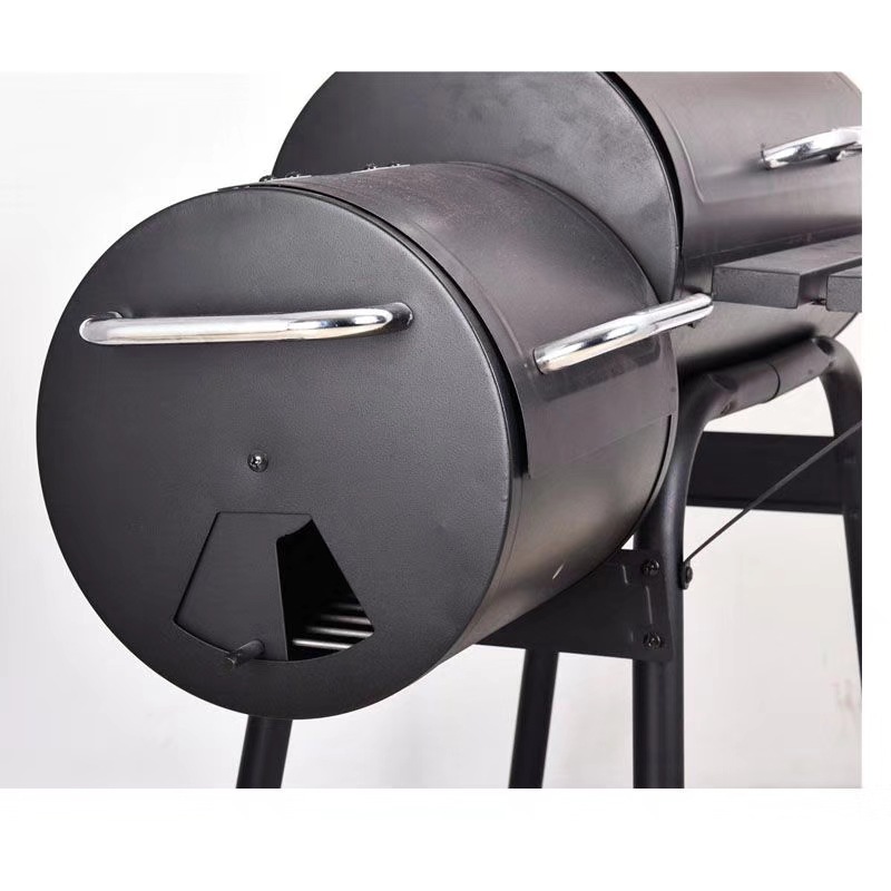 Outdoor American charcoal grill large mother-son