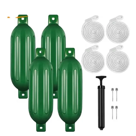 YUNDAI Green 4 Pack PVC Floating Boat Fender