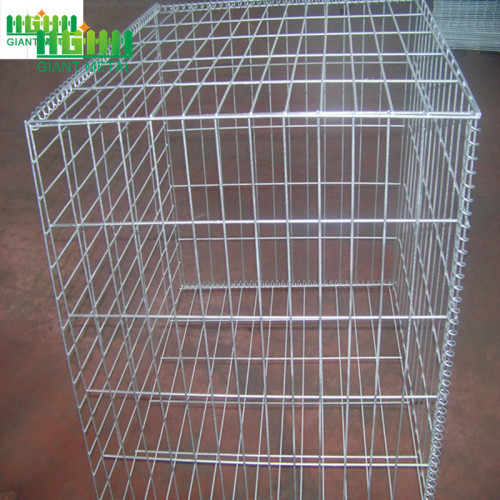 Galvanized welded wire mesh gabion
