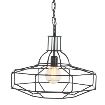 Hanging light with cord