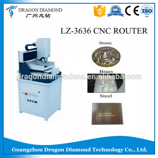 1.5kw water cooling spindle cnc router wood mini crafts LZ3636 Mini metal cnc router engraving machine