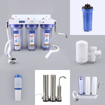 Purificador de água UV RO, sistema de filtro de água de dois palco