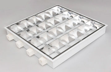 580x580mm T8 Fluorescent Recessed Lighting Fixtures With Aluminum Reflector