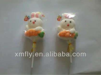 Cute rabbit marshmallow candy