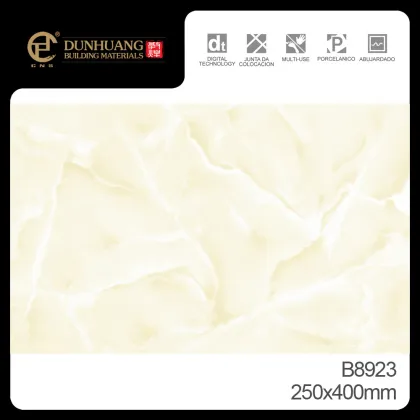 250x400 Inkjet Marble Jad Livingroom Glazed Wall Tile