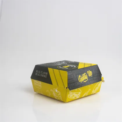 Burger Packaging Box: Paper Hamburger Box & Burger Holder
