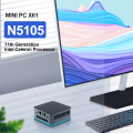 N5105 듀얼 Lan Wi -Fi &amp; Bluetooth 8GB RAM 미니 PC