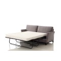 Pleasant Gray Sleeper Sofa along with Pull-Out Cushion