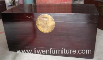Antique Reproduction Furniture Trunk 