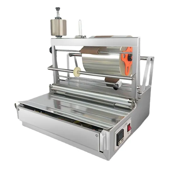 110V/220V BOPP Film Hot Heating Sealing Machine for Perfume, Cellophane Wrapping and Paper Box Packaging