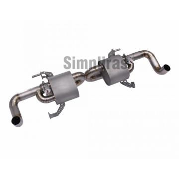 Anpassungen 2008-2012/2014-2015 Audi R8 V10 5.2L Motor Catback-Auspuff mit Ventilen