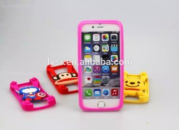 New Colorful Case for Universal Silicone Bumper Cell Phone Cover Case Protector