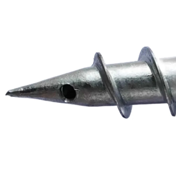 Screw Piles For Foundations Galvanized Ground Anchors