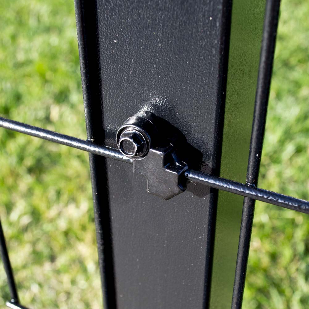 Cerca de jardim premium em V-Mesh para paisagismo seguro