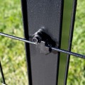 Cerca de jardim premium em V-Mesh para paisagismo seguro