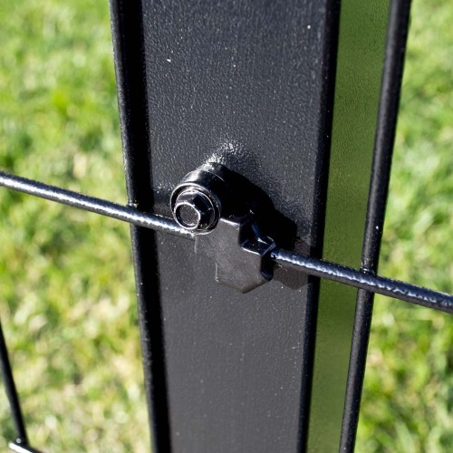Cerca de jardim premium em V-Mesh para paisagismo seguro