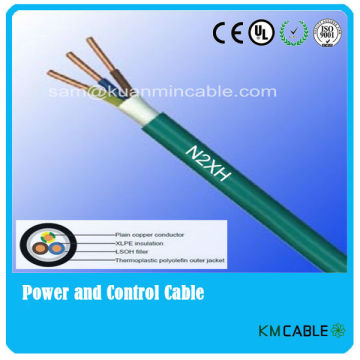 N2XH Cable,CE certificated,multi-core wire,industrial and public buildings, hotels, subway systems