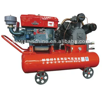 Used diesel portable air compressors W3108