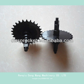 middle gear shafts