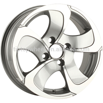 Germany after market alloy wheel for Alpina car beauty silver machine face alloy rims 14 15 inch