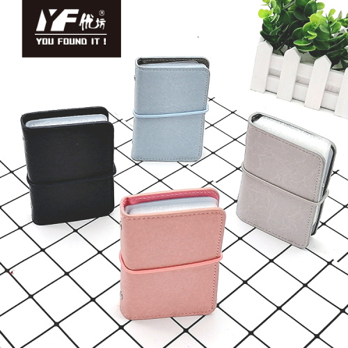 Fashion textured pattern PU credit id card holder