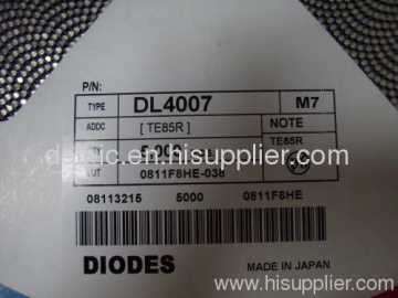 Dl4007 1.0 a سطح جبل الزجاج تخمل الثنائيات مقوم
